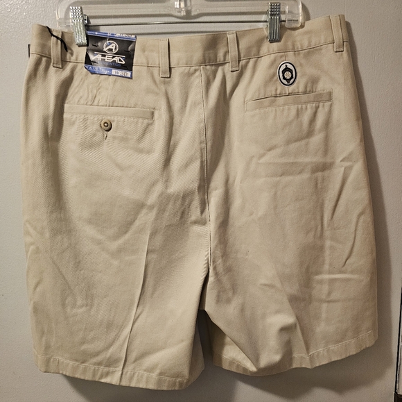 Ahead Authentics Khaki Golf Shorts Men's Size 38 NWT - Picture 4 of 10